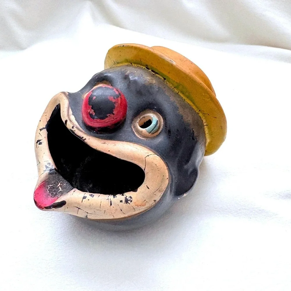 Vintage Thames Clown Face Ashtray